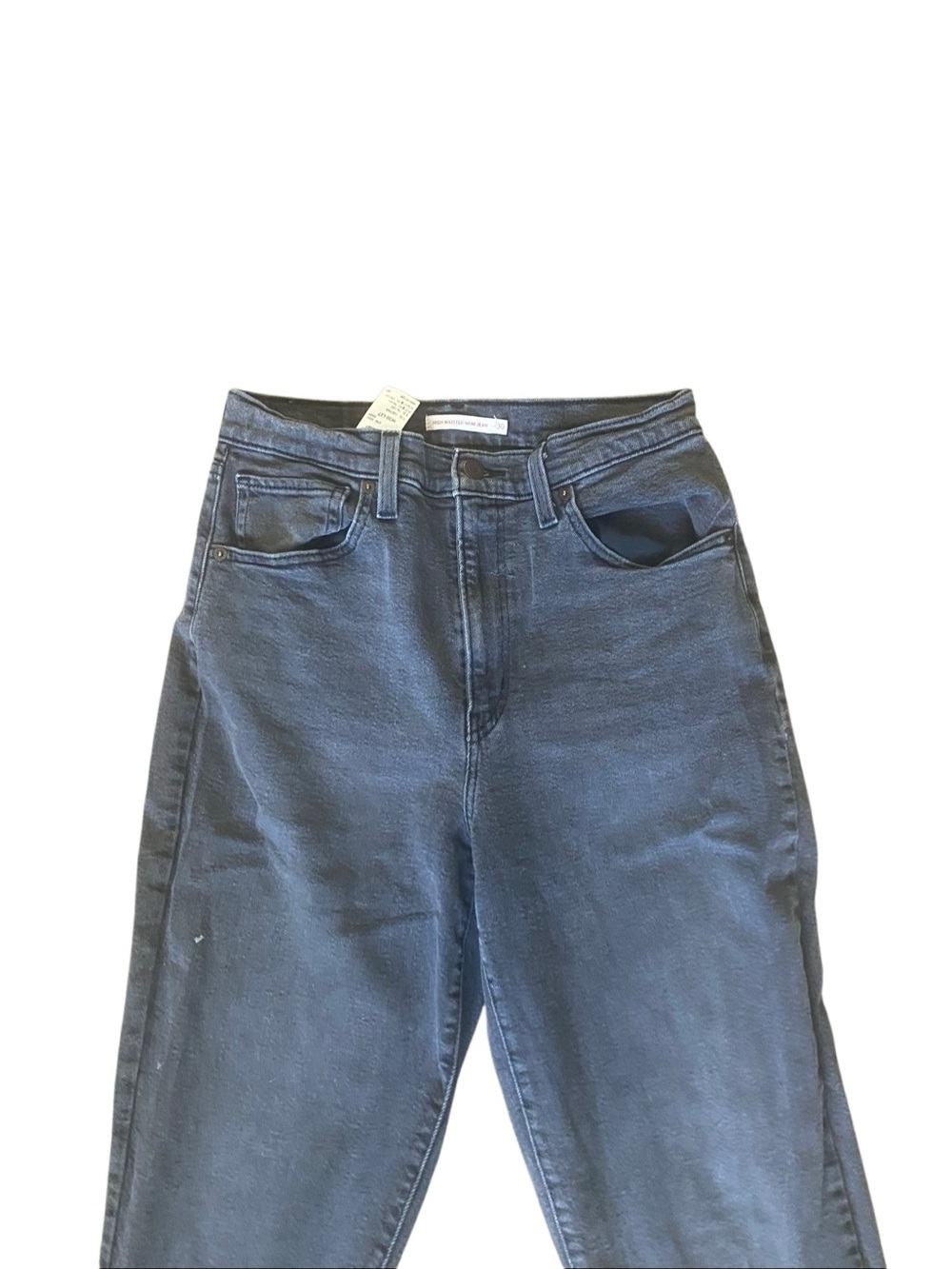 Levi’s High Waisted Mom Jeans. Ankle Skinny. Charcoal. Size 30. - Picture 5 of 12